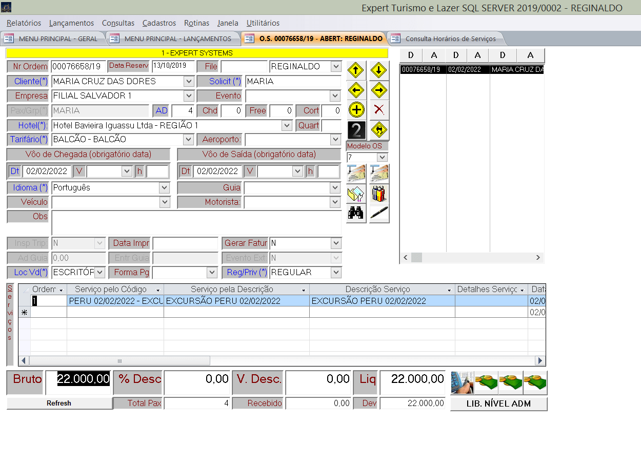 0030-lancamento-de-uma-venda-sistema-receptivo-turismo Lançamento de uma venda