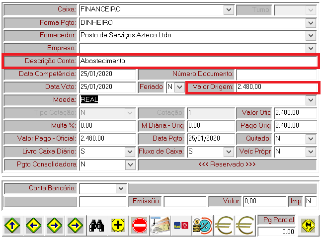contas-a-pagar-sistema-turismo-receptivo-expert-0070-lancamento-de-uma-conta-de-posto-de-combustiveis-parte-1 Lançamento de uma conta de posto de combustível parte 1
