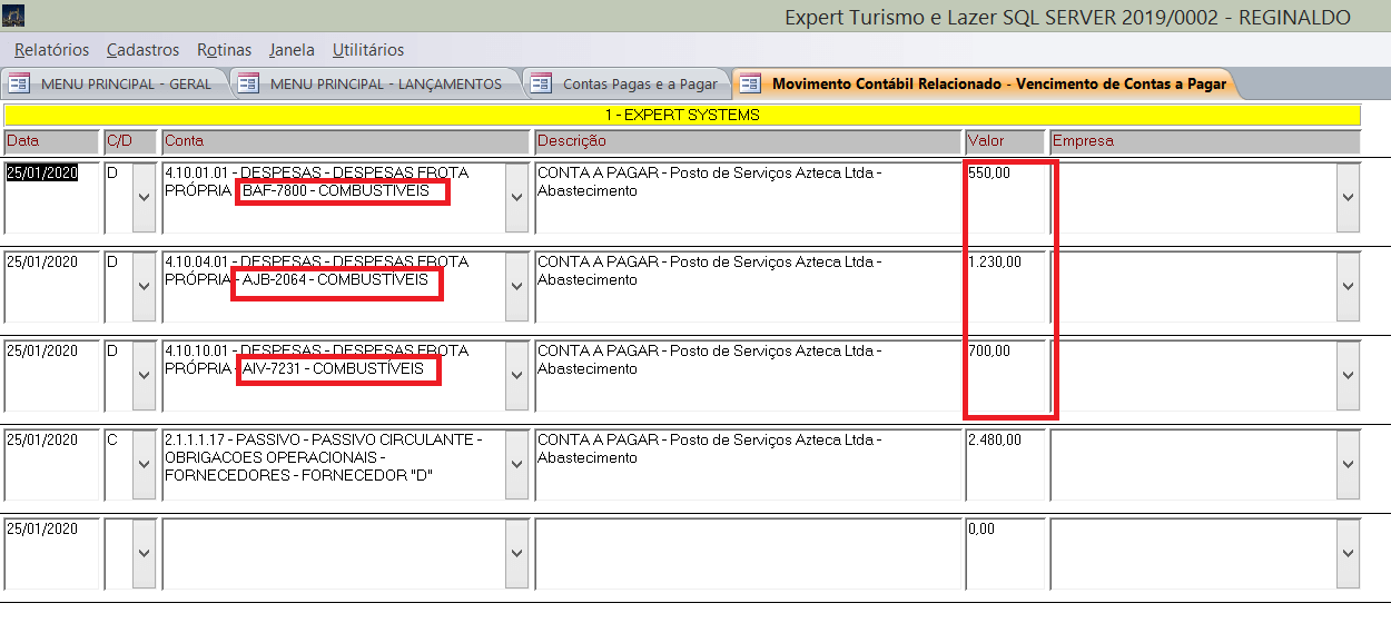 contas-a-pagar-sistema-turismo-receptivo-expert-0080-lancamento-de-uma-conta-de-posto-de-combustiveis-parte-2 Lançamento de uma conta de posto de combustível parte 2